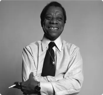 James Baldwin Portrait